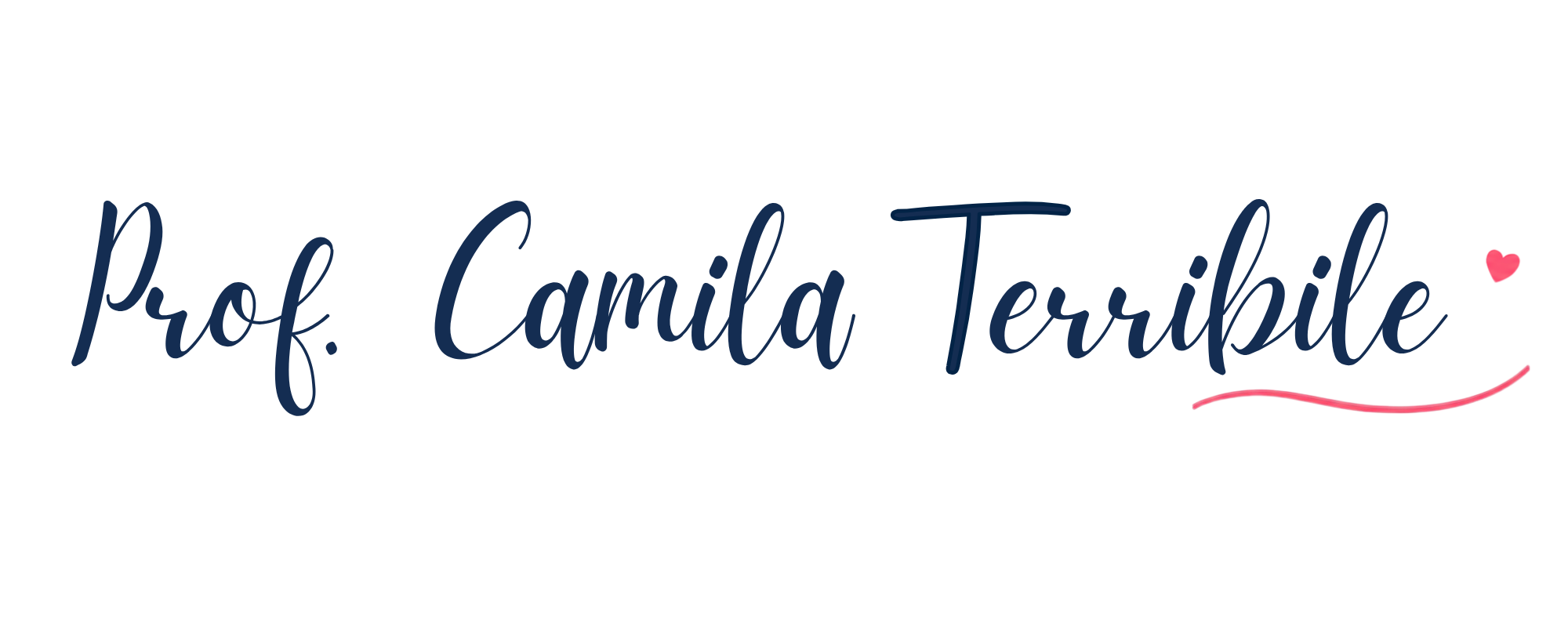 Logo Prof. Camila Terribile